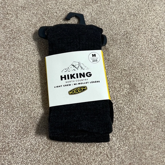 Keen Accessories - 🆕 KEEN Light Crew HIKING Socks M